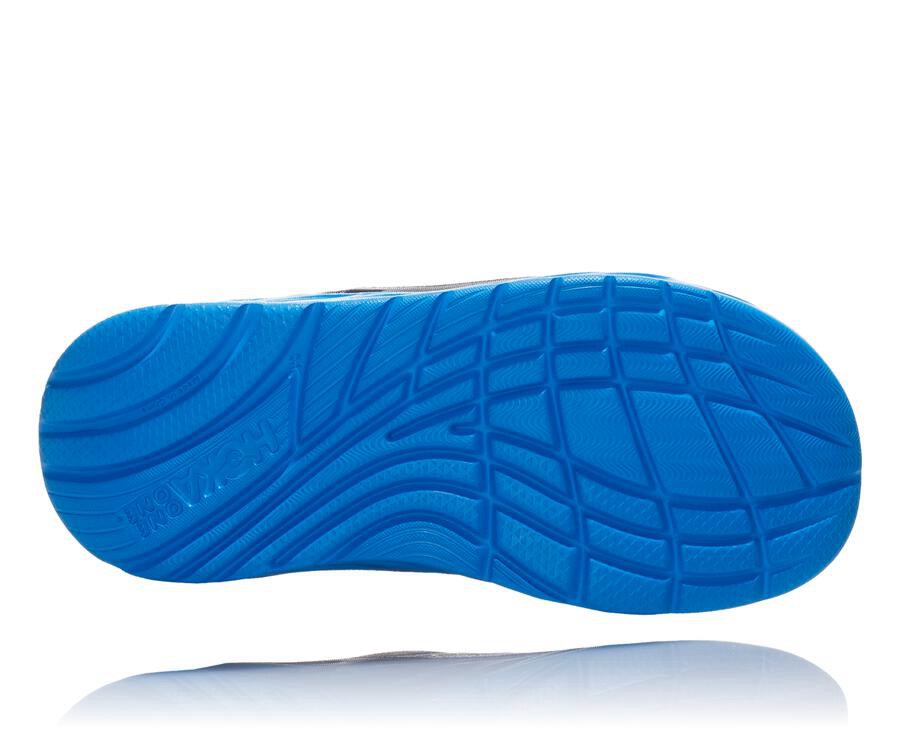 Sandalias Hoka One One Mujer - Ora Recovery Flip - Azul Marino - ZMS138460